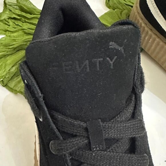 Puma Fenty Creepers Black Suede Sneakers Women’s - Picture 9 of 9